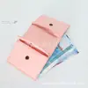 Cartera Creativa de Moda Nueva de Papel DuPont Moda Coreana Cartera Plegable de Papel DuPont Color Sólido Bolso Multifuncional para Tarjetas