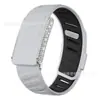 Pulseira Whoop5.0 pulseira de silicone pulseira de duas cores pulseira de relógio de venda quente transfronteiriça com diamantes metálicos pulseira whoop