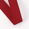 Fita grossa de marca grande vermelho chinês presente caixa de presente embalagem faixa decoração de presente de casamento fita vermelha atacado