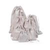 Bolsas de Algodón y Lino con Cordón, Bolsas para Guardar Joyería, Bolsas Pequeñas de Tela de Algodón y Lino, En Stock Venta al por Mayor Transfronteriza, Impresión de Logo