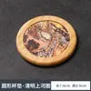 Nuevo Posavasos de Té Aislante del Calor y Absorbente de Agua, Accesorio Antiescarcha para Juego de Té Kung Fu, Portavasos de Café Creativo, Base para Tetera de Cerámica