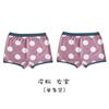 N002 ropa interior para niños al por mayor uno algodón moderno pantalones para niños bóxer de lunares grandes shorts de algodón para hombres y mujeres