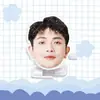 Yan Renzhong Robot de Viento de Acrílico Caminante Adorno Mercancía de Celebridad Imágenes Periféricas