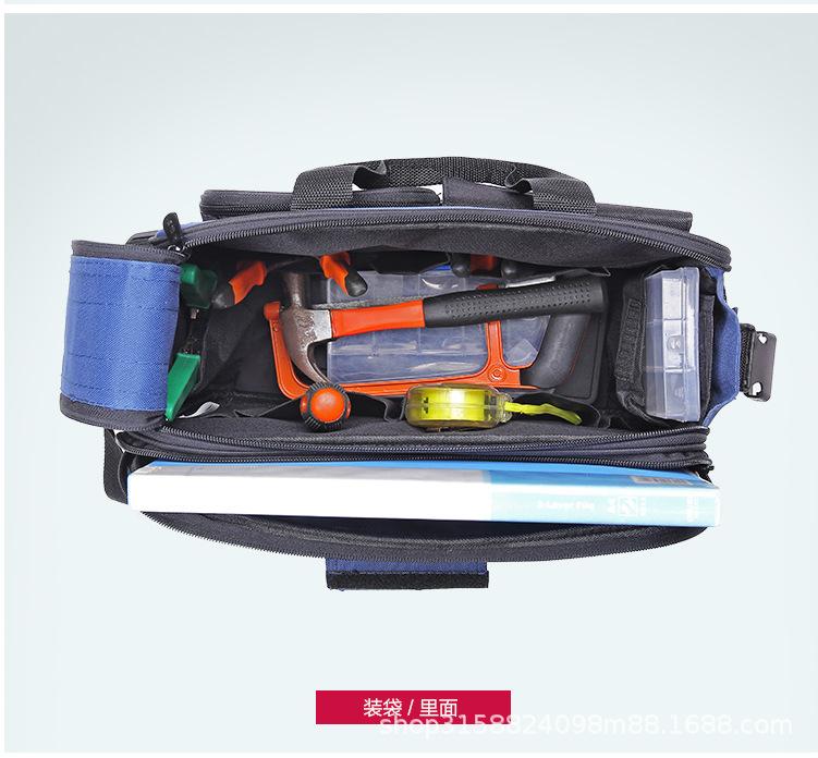 联盾多功能工具包帆布加厚耐磨防水工作包网络监控电信电脑维修包