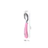 Acero Inoxidable 304 Tenedor Cuchara Palillos de Práctica Palillos de Aprendizaje Palillos de Entrenamiento Vajilla Infantil Dibujos Animados Regalo Juego de Vajilla