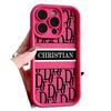 Funda Negra Sencilla para iPhone 13 14Promax15/12/11/Xr/Xsma/Xs/7Plus/8 Cobertura Completa