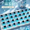 En stock al por mayor transfronterizo Xuhua Evening Breeze switches lineales, interruptores mecánicos de teclado para escribir de cinco pines personalizados intercambiables en caliente