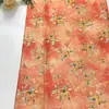 Nuevo tejido jacquard de seda de osmanto y brocado Song estilo chino, prendas de abrigo para mujer estilo chino, vestidos, chalecos, bolsos y tejidos florales en stock