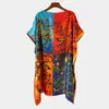 2026 Vestido de Moda Europeu e Americano Mais Vendido Cobertura para Biquíni de Praia Bloqueio de Cores Graffiti Multicolorido Vestido com Proteção Solar Xale