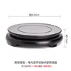 Base de Soporte para Adorno Madera Maciza Wenwan Nogal Soporte para Tetera Quemador de Incienso Artesanías Base para Jarrón de Piedra Maceta Marco de Madera