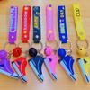 Llavero de Silicona con Dibujo Animado de Gato Kt de Moda Accesorio de Muñeca Kuromi 3D Creativo Colgante Pequeño Llavero Barato