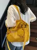Bolso Grande Casual para Mujer 2025 Nueva Moda Bolso de Hombro Versátil Bolso Tote de Gran Capacidad Bolso Cruzado para Clase y Viajes