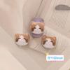 Nuevo Color Morandi Arte de Uñas Gatito Pescado Accesorios Linda Cabeza de Gato Trasero de Gato Resina Arte de Uñas Usar Accesorios para Uñas