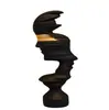 Artesanato de Modelo de Quarto Simples Acessórios para Casa Enfeites de Personagem Escultura Arte Abstrata Quarto Sala de Estar Rack de TV Pêndulo