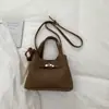 Bolsa de Mão Vintage de Luxo Versátil Bolsa Saco para Mulheres 2025 Inverno Nova Estilo Coreano Bolsa de Ombro Transversal Mãe-Filha