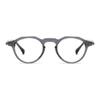 Montura de gafas ultra ligera con textura irregular y filtro de luz azul 221 diseñador Yamamoto Kyu con montura estilo Hong Kong para hombre