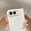 Aplicable a Funda para iPhone Duo con Imán, Textura de Piel Mate, Eje Central, Pantalla Plegable Apple 18, Funda Protectora Anti-Caídas