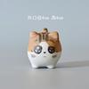 Cerâmica Jingdezhen Gatinho Fofo Vaso de Flores para Mesa Decoração Criativa Sala de Estar Estação de Trabalho Pequeno Ornamento Presente de Aniversário