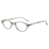 Gafas de Sol Ovaladas Pequeñas Estilo Hot Girl para Mujer Transfronterizas Retro Y2K Milenio Gafas Sin Maquillaje Forma Cóncava Gafas de Sol Verdes Tendencia
