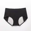 Vaya, estas son bragas sanitarias de algodón puro, a prueba de fugas, con refuerzo ancho, para la menstruación, talla grande, modelo 9038