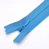Venta al por mayor En stock Colorido No. Cremallera Invisible de 3 Bordes de Tela para Textiles del Hogar, Fundas de Almohada, Accesorios de Ropa, Cierre Lateral con Tirador de Nylon