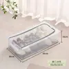 Caja de Almacenamiento Plegable para Zapatos Transparente de PVC para el Hogar, Caja de Almacenamiento para Zapatos, Estructura de Acero Engrosada, Caja de Almacenamiento para Dormitorio, Debajo de la Cama