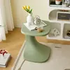 Lujo Ligero Hogar Dormitorio Mesa de Noche Creativa Apartamento Pequeño Mini Mesa de Café de Forma Especial Sala de Estar Simple Mesa de Esquina para Sofá