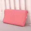 Funda de almohada de látex Funda de almohada individual Algodón Niños Goma Especial Almohada viscoelástica Rayada Funda de almohada de algodón lavado 55*35