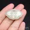 Jade de Hetian seguro Colgante de candado Ruyi niños y niñas bebé niños collar colgante de jade colgante de jade blanco al por mayor