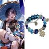 [Día Soleado Cremoso] ins Pulsera Nicho Linda Dibujo Animado Colegiala Hecha a Mano Pareja Collar de Cuentas Regalo
