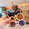 Gafas de sol de moda resistentes a los rayos UV para niños, gafas de sol antideslizantes con dibujos animados para niños y niñas, gafas para bebés, marea