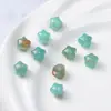 Cuentas de Estrella de Cinco Puntas Imitación Piedra Acrílico Transparente Manchado Accesorios Hechos a Mano para Cadena de Teléfono Móvil DIY Accesorios de Joyería con Cuentas