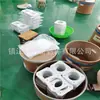 Piezas especiales con forma reforzadas con fibra de vidrio y rellenas de PTFE Productos moldeados de PTFE con fibra de vidrio CNC