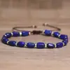 Pulsera de piedra natural ojo de tigre y amatista de venta caliente transfronteriza para mujer, joyería de lujo ligero de moda, pulsera unisex hecha a mano al por mayor
