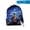 Mochila Escolar Transfronteriza 3D Amazon Mochila Pirata Casual Mochila Bolsa para Hombres y Mujeres Llavero Mochila Escolar