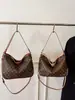 Bolsa Tote de Braço de Luxo Leve para Presbiopia Feminina 2025 Nova Bolsa de Ombro Transversal Estampada Retro para o Trabalho