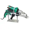 Pistola de Solda Plástica por Extrusão Zengkong Emenda de Placa de PP Máquina de Solda a Quente Derretida de PE Reparo de Geomembrana Display Digital Pistola de Solda Grande