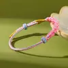 Festival del Bote del Dragón pulsera de cuerda colorida niños bebé tejida a mano cuerda roja adulto tigre zongzi bolsita cuerda de mano al por mayor