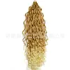 Comércio Exterior Peruca Russa Jessica Onda Cabelo de Crochê Cabelo Longo Cacheado Cachos Latino-Americanos Fibra Sintética Peruca de Onda Grande