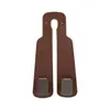 Ganchos para asiento de coche, ganchos dobles ocultos para el asiento trasero, montados en el reposacabezas, material de gamuza, ganchos dobles para organizar bolsas y otros artículos