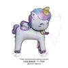 Globos de Animales de My Little Pony con Ruedas Que Pueden Caminar, Decoración de Fiesta de Cumpleaños con Escena de Dibujos Animados, Decoración de Cumpleaños Infantil
