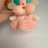 Roupas de boneca de crochê feitas à mão finalizadas: vestido de biquíni chorão, vestido de amarrar no pescoço chorão, conjunto de chapéu de palha, roupas de reposição