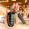 Adecuada para la última llave inteligente del Hyundai Tucson L, esta es una funda protectora de alta gama para la llave del coche Tucson de quinta generación, diseñada tanto para hombres como para mujeres