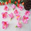 Tocado de joyería DIY con forma de triángulo de orquídea, decoración de escritorio, orquídea triangular de 6 pétalos, decoración pastoral para el hogar, flor