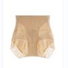 Pantalones de Vientre de Cintura Media Encaje Ropa Interior Levanta Caderas Malla Algodón Postparto Vientre-Cintura Triángulo Ropa Interior de Mujer 8373