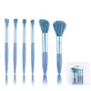 Novo Conjunto de 6 Pincéis de Maquiagem com Cerdas Macias, Pincel para Sombra, Pincel para Blush, Ferramentas de Beleza Convenientes, Conjunto Completo de Pincéis de Maquiagem