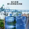 Tendedero exterior para balcón y azotea, no requiere instalación, resistente al desgaste, apto para secar sábanas y edredones, cuerda multifuncional