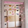 Cortina para Casa de Alquiler Individual Rural DIY Cortina de Ciudad Cortina para Estudiantes Cortina de Dormitorio Cortina Doble Cortina Divisoria
