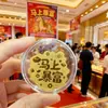 Pegatinas de Oro Calientes para Teléfono Año del Caballo de Oro Puro 999, Hazte Rico al Instante, Pegatinas Doradas Adhesivas, Pequeños Regalos Promocionales al por Mayor