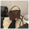 Bolso de Hombro Transfronterizo, Bolso de Mano de Moda, Bolso Cruzado, Bolso Casual de Gran Capacidad, Bolso Sencillo, Bolso con Letras, Bolso Estampado de Leopardo